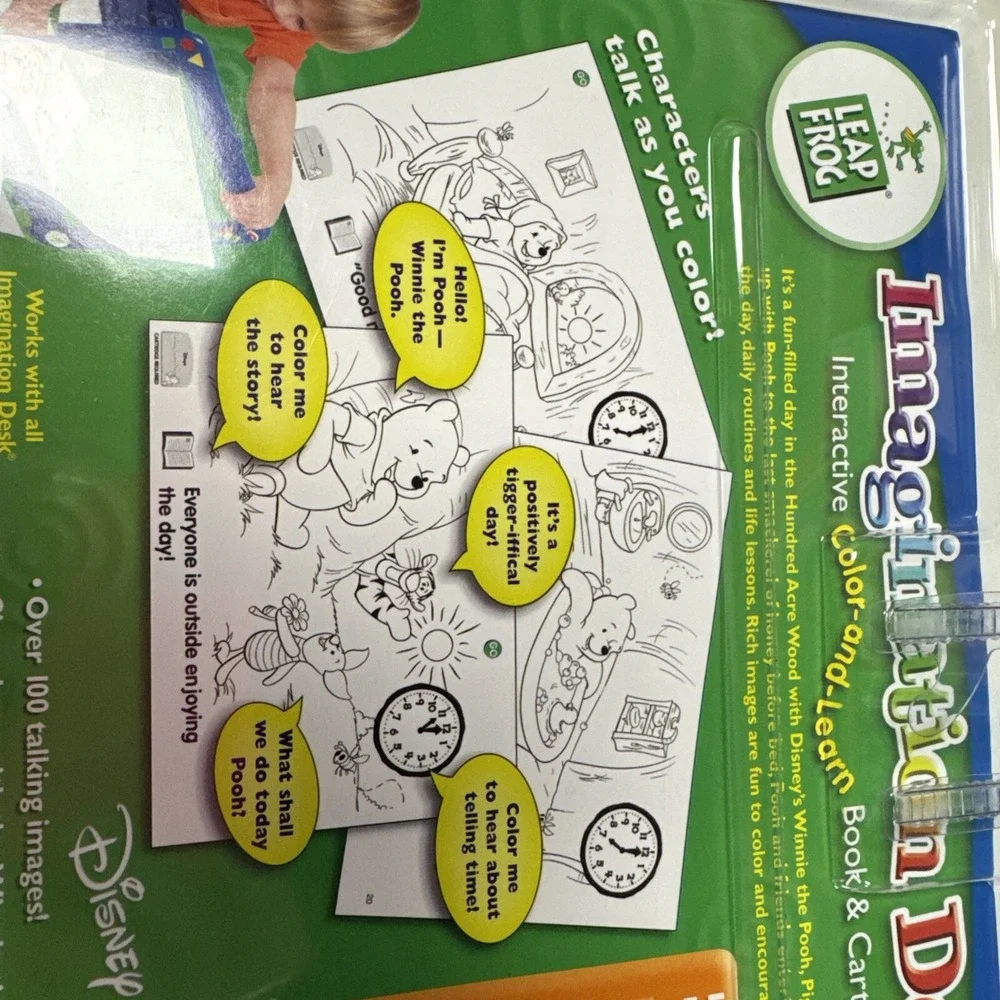 Leap Frog Imagination Desk Life Lesson‎ 1 - Cartridge + Book